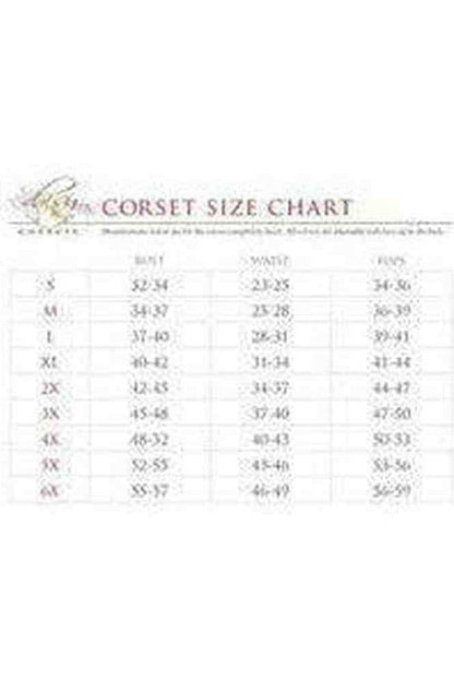 Lavish Celestial Satin Open Cup Waist Cincher - Daisy Corsets