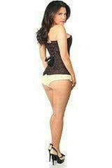 Daisy Corsets Lavish Dark Lace Overbust Corset w/Zipper