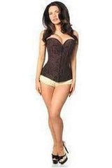 Daisy Corsets Lavish Dark Lace Overbust Corset w/Zipper