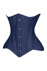 Daisy Corsets Lavish Dark Denim Underbust Waist Cincher Corset Top