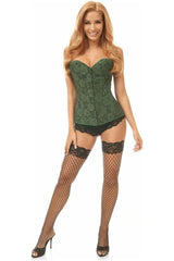 Daisy Corsets Lavish Lace Overbust Corset with Zipper