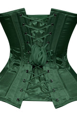 Daisy Corsets Lavish Satin Overbust Corset Sweetheart Neckline Busk Closure