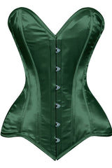 Daisy Corsets Lavish Satin Overbust Corset Sweetheart Neckline Busk Closure