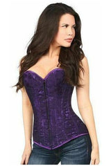 Daisy Corsets Lavish Lace Overbust Corset with Zipper