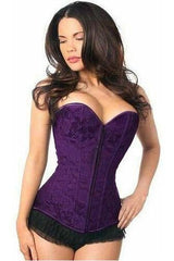 Daisy Corsets Lavish Lace Overbust Corset with Zipper