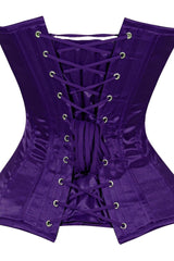 Daisy Corsets Lavish Satin Overbust Corset Sweetheart Neckline Busk Closure