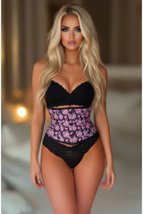 Daisy Corsets Lavish Floral Print Mini Cincher