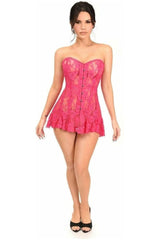 Daisy Corsets Lavish Sheer Lace Corset Dress