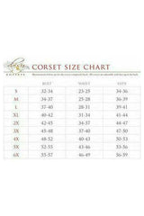 Daisy Corsets Lavish Brocade Open Cup Waist Cincher