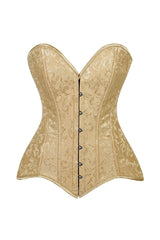Daisy Corsets Lavish Brocade Overbust Corset W/Busk Closure