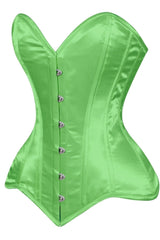 Daisy Corsets Lavish Satin Overbust Corset Sweetheart Neckline Busk Closure