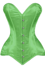 Daisy Corsets Lavish Satin Overbust Corset Sweetheart Neckline Busk Closure