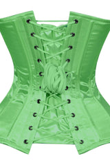 Daisy Corsets Lavish Satin Overbust Corset Sweetheart Neckline Busk Closure