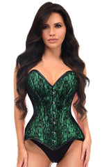 Daisy Corsets Lavish Lace Overbust Corset Sweetheart Neckline Busk Closure