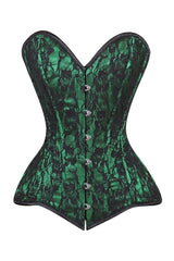 Daisy Corsets Lavish Lace Overbust Corset Sweetheart Neckline Busk Closure