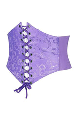Daisy Corsets Lavish Lavender Brocade Corset Belt Cincher