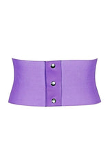 Daisy Corsets Lavish Lavender Brocade Corset Belt Cincher