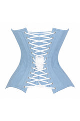 Daisy Corsets Lavish Lt Denim Overbust Corset Top