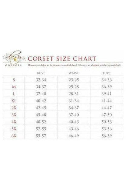 Lavish Lt Pink Eyelet Underwire Bustier Top w/Removable Ruffle Sleeves - Daisy Corsets