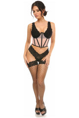 Daisy Corsets Lavish Mesh Open Cup Waist Cincher