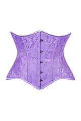 Daisy Corsets Lavish Lt Brocade Waist Cincher Under Bust Corset w/Front Busk Closure