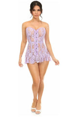 Daisy Corsets Lavish Sheer Lace Corset Dress