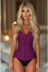 Daisy Corsets Lavish Magenta Lace Overbust Corset w/Zipper
