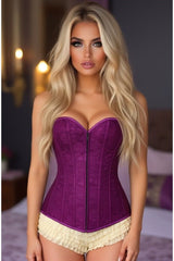 Daisy Corsets Lavish Magenta Lace Overbust Corset w/Zipper