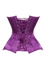 Daisy Corsets Lavish Magenta Overbust Corset Sweetheart Neckline Busk Closure