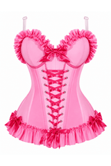 Daisy Corsets Lavish Fairytale Fantasy Pink Bustier Corset
