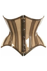 Daisy Corsets Lavish Clear Curvy Underbust Waist Cincher Corset