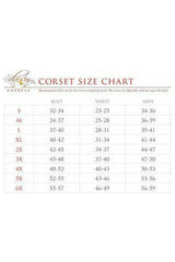 Lavish Multi Mesh Underwire Cincher w/Built In Halter Top - Daisy Corsets