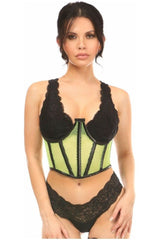 Daisy Corsets Lavish Fishnet Underwire Open Cup Waist Cincher