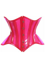 Daisy Corsets Lavish Clear Curvy Underbust Waist Cincher Corset