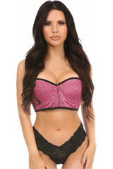 Daisy Corsets Lavish Pink Underwire Short Bustier
