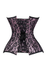 Daisy Corsets Lavish Lace Overbust Corset Sweetheart Neckline Busk Closure