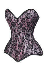 Daisy Corsets Lavish Lace Overbust Corset Sweetheart Neckline Busk Closure