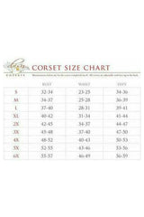 Daisy Corsets Lavish Brocade Open Cup Waist Cincher