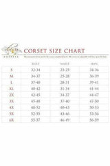 Daisy Corsets Lavish Holo & Fishnet Lace-Up Short Bustier Top
