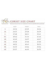 Lavish Red Brocade Corset - Daisy Corsets