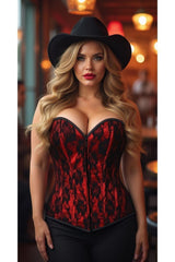 Daisy Corsets Lavish Lace Front Zipper Corset