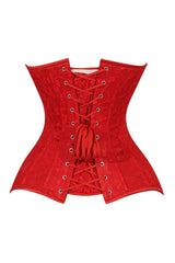 Daisy Corsets Lavish Lace Overbust Corset Sweetheart Neckline Busk Closure