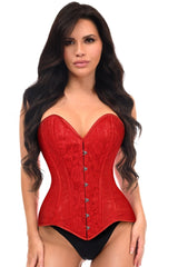 Daisy Corsets Lavish Lace Overbust Corset Sweetheart Neckline Busk Closure