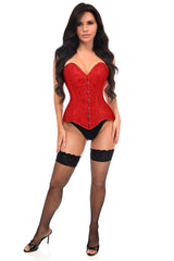 Daisy Corsets Lavish Lace Overbust Corset Sweetheart Neckline Busk Closure