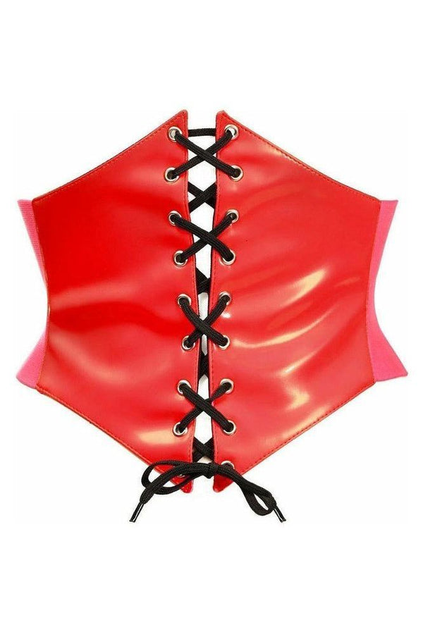 Daisy Corsets Lavish Red Patent Corset Belt Cincher