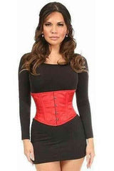 Daisy Corsets Lavish Red Satin Mini Cincher