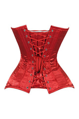 Daisy Corsets Lavish Satin Overbust Corset Sweetheart Neckline Busk Closure