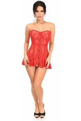 Daisy Corsets Lavish Sheer Lace Corset Dress