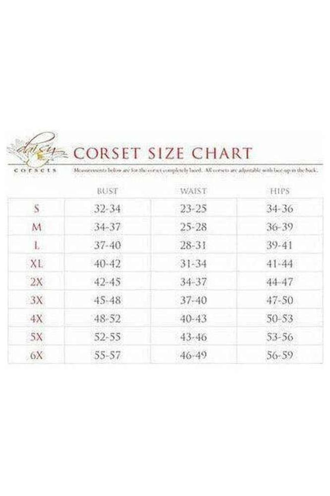 Lavish Sheer Lavender Lace & Faux Leather Open Cup Waist Cincher - Daisy Corsets