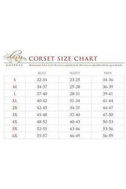 Lavish Sheer Lt Pink Lace Underbust Underwire Corset w/Ruffle Sleeve - Daisy Corsets